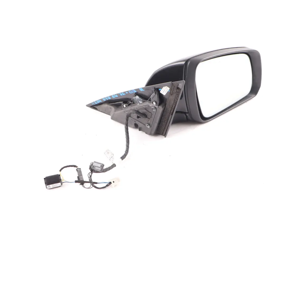 Mercedes W204 Power Fold Auto Dip Right Wing Door Mirror Obsidian Black 197 - SKU rhd-A2048100476-OB - Part number A2048100476