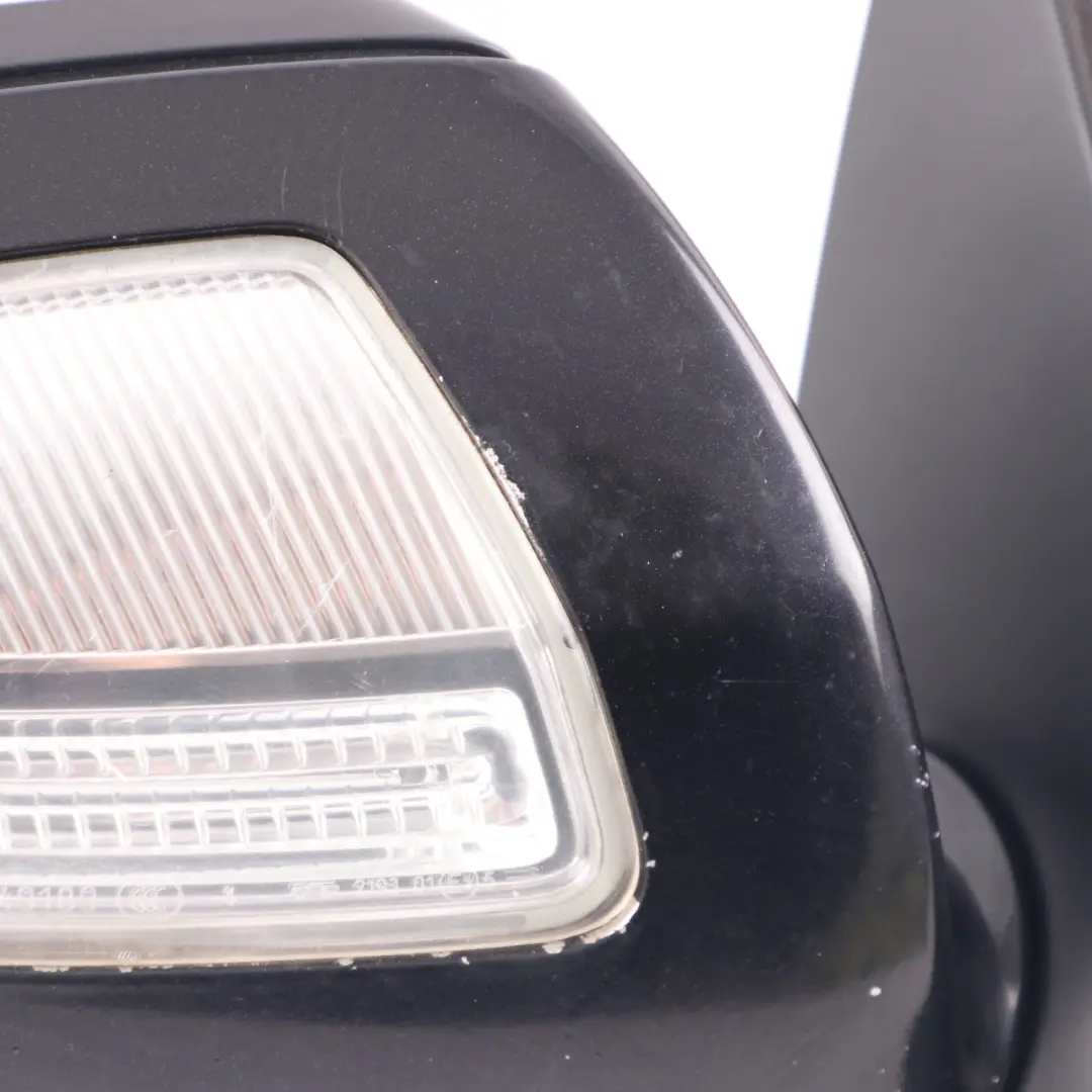 Mercedes W204 Power Fold Auto Dip Right Wing Door Mirror Obsidian Black 197 - SKU rhd-A2048100476-OB - Part number A2048100476