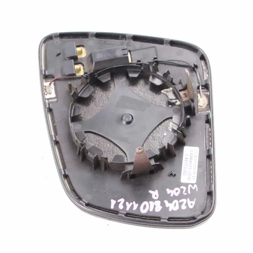 Mercedes W204 Wing Mirror Glass Door Right O/S Blind Spot Auto Dip - SKU rhd-A2048101121 - Part number A2048101121