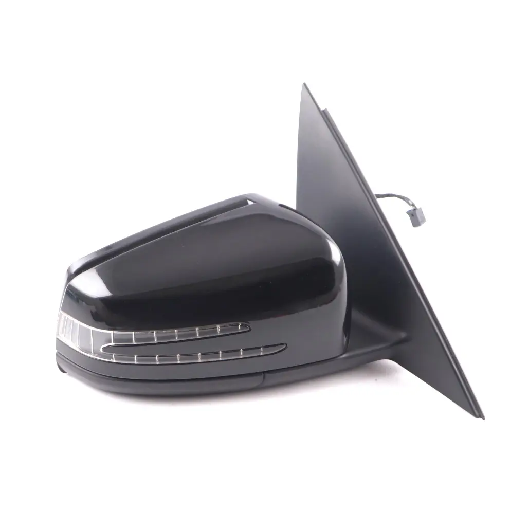  Wing Mirror Mercedes W204 Exterior Door Right O/S Schwarz Black Electric 040 - SKU rhd-A2048101876-BLA - Part number A2048101876