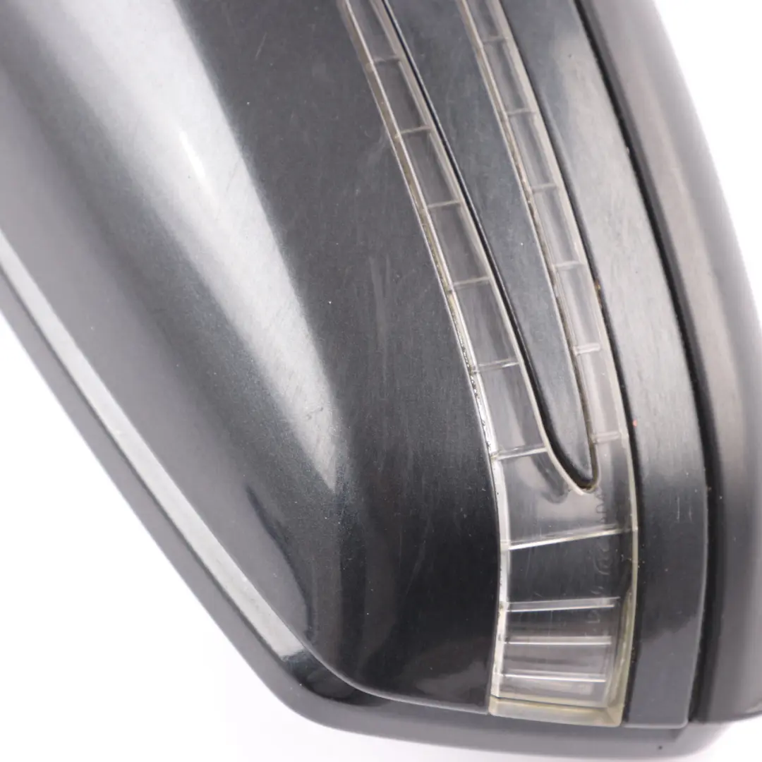 Mercedes W204 Wing Mirror Exterior Door Right O/S Magnetite Black Metallic - 183 - SKU rhd-A2048101876-MTS - Part number A2048101876