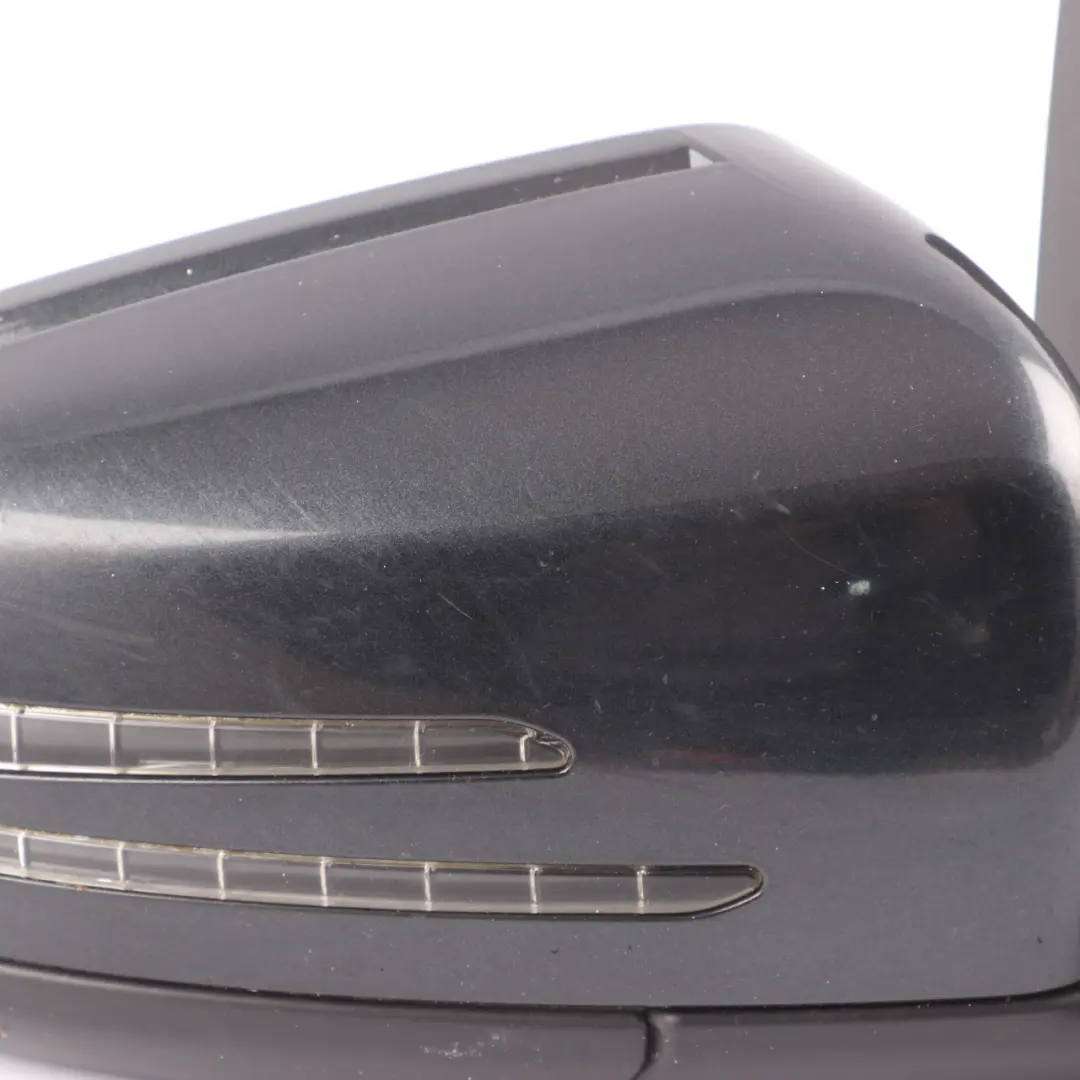 Mercedes W204 Wing Mirror Exterior Door Right O/S Magnetite Black Metallic - 183 - SKU rhd-A2048101876-MTS - Part number A2048101876