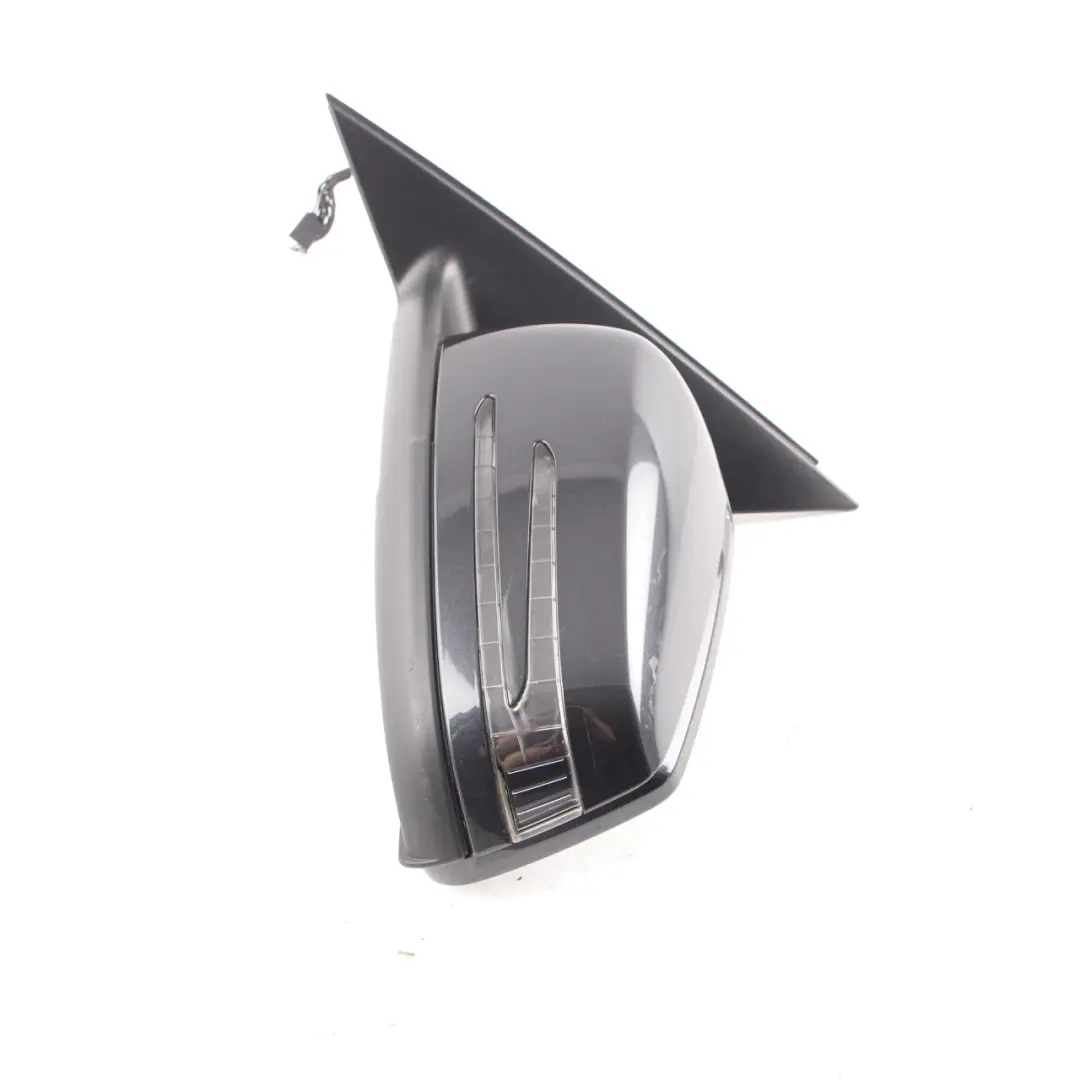Mercedes W204 Wing Mirror Outside Power Fold Door Left N/S Magnetite Black - 183 - SKU rhd-A2048101976-MTS - Part number A2048101976