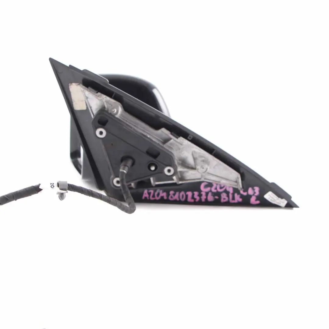 Mercedes W204 Coupe Wing Mirror Door Left N/S Outside Power Fold Auto Dip Black - SKU rhd-A2048102376-BLK - Part number A2048102376