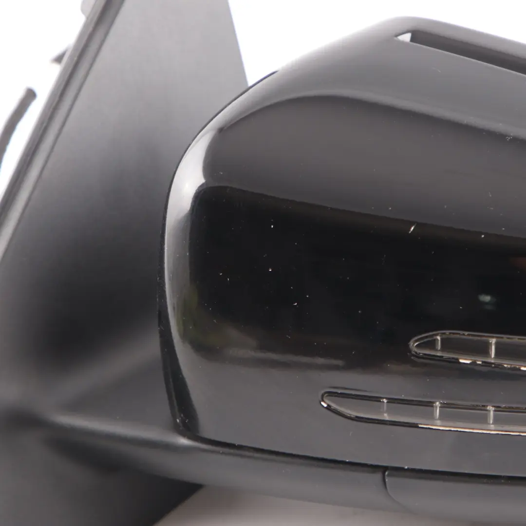 Mercedes W204 Coupe Wing Mirror Door Left N/S Outside Power Fold Auto Dip Black - SKU rhd-A2048102376-BLK - Part number A2048102376