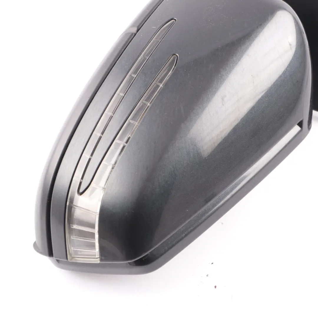 Mercedes W204 Wing Mirror Door Left N/S Auto Dip Magnetite Black Metallic - 183 - SKU rhd-A2048102976-MTS - Part number A2048102976