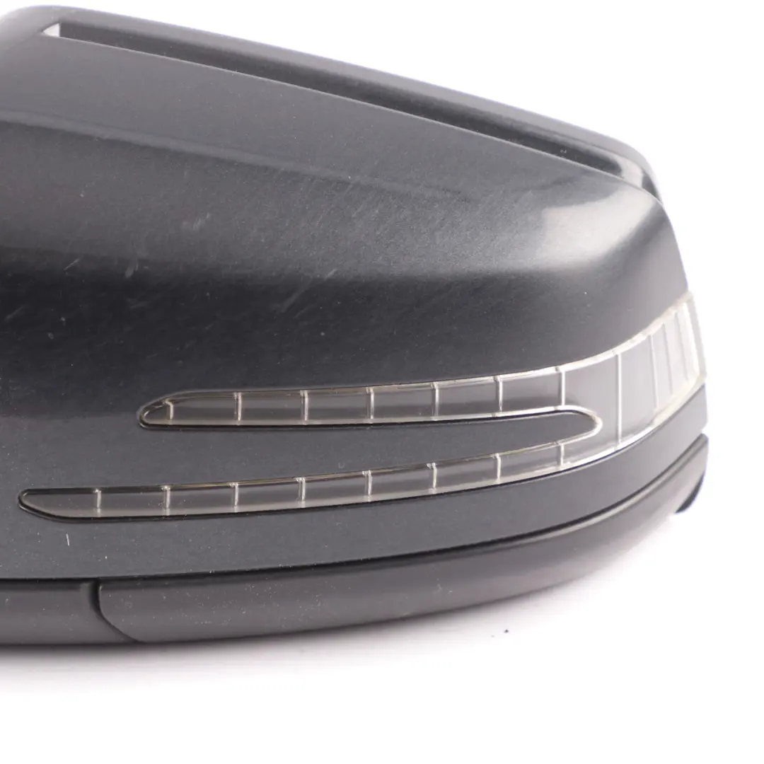 Mercedes W204 Wing Mirror Door Left N/S Auto Dip Magnetite Black Metallic - 183 - SKU rhd-A2048102976-MTS - Part number A2048102976