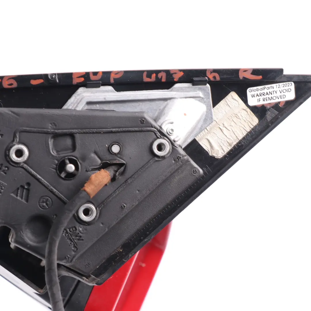 Wing Mirror Power Fold Door Right O/S Outside Fire Opal Red - 590 Mercedes W204 - SKU rhd-A2048103076-FUP - Part number A2048103076