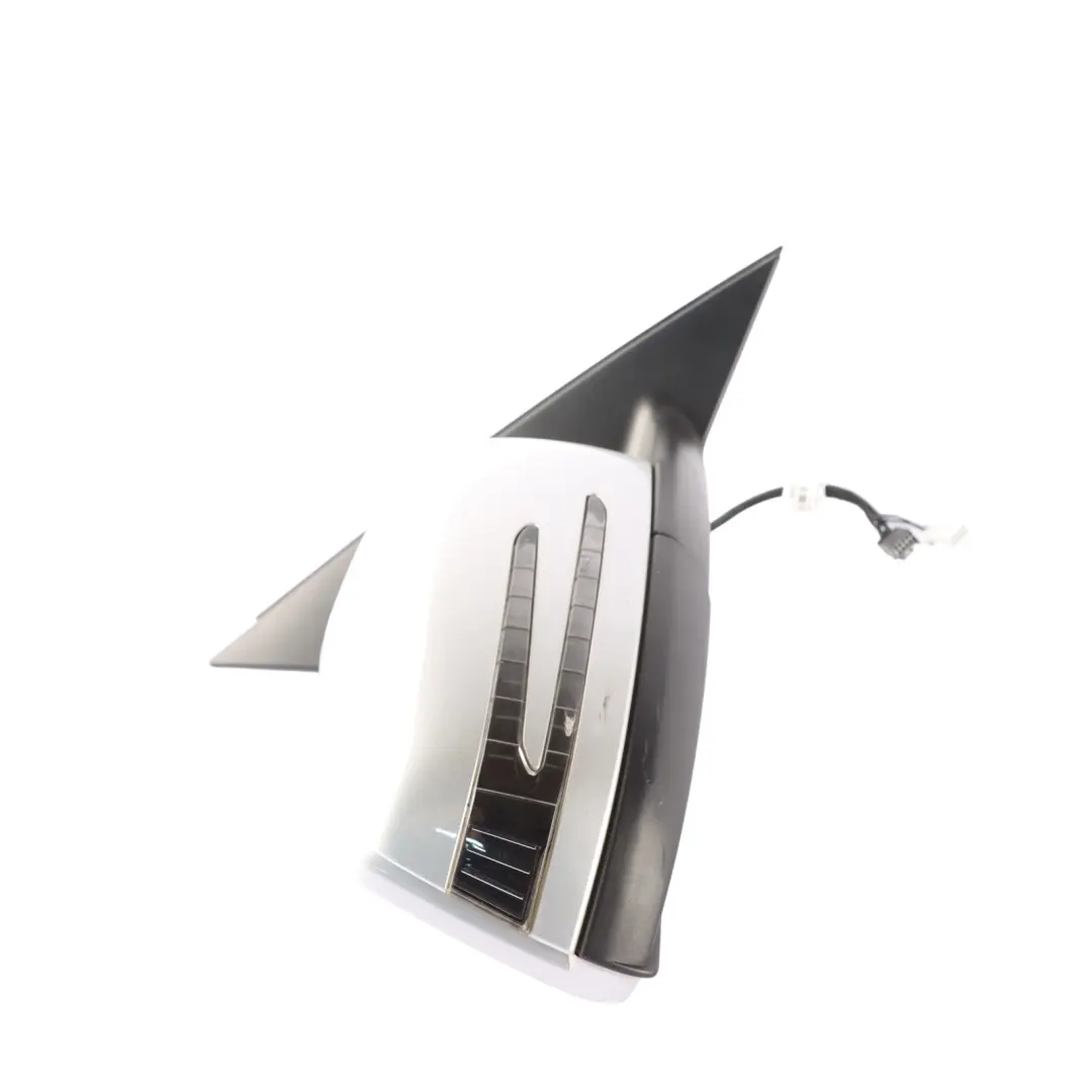 Mercedes W204 Wing Mirror Power Fold Door Right O/S Outside Iridium Silver - 775 - SKU rhd-A2048103076-IRS - Part number A2048103076