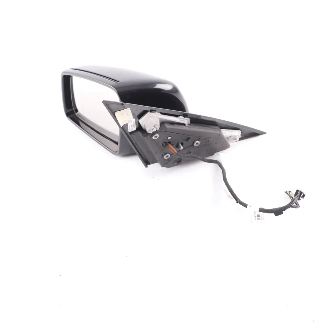 Mercedes W204 Wing Mirror Power Fold Door Left N/S Obsidian Black Metallic 197 - SKU rhd-A2048103176-OB - Part number A2048103176