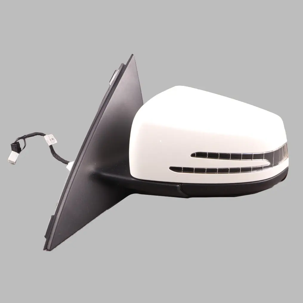 Mercedes W204 Coupe Wing Mirror Door Left N/S Outside Diamond White Metallic 799 - SKU rhd-A2048103576-DWM - Part number A2048103576