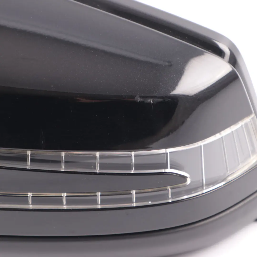 Mercedes W204 Coupe Wing Mirror Door Left N/S Obsidian Black - 197 - SKU rhd-A2048103576-OB1 - Part number A2048103576