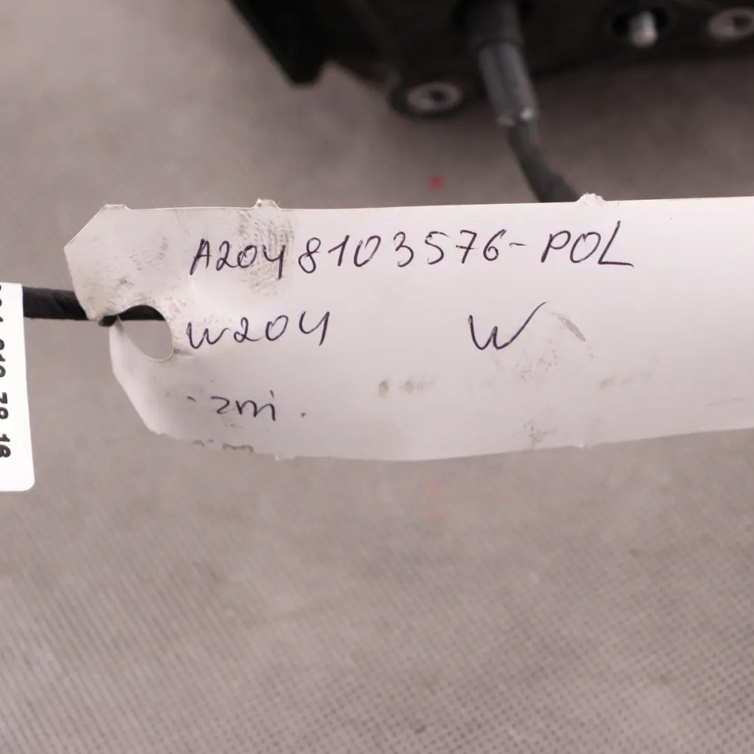 Wing Mirror Power Fold Door Left N/S Polar White - 149 to Mercedes W204 Coupe with Part number A2048103576 Mercedes W204 Coupe Wing Mirror Power Fold Door Left N/S Polar White - 149 - SKU rhd-A2048103576-POL - Part number A2048103576