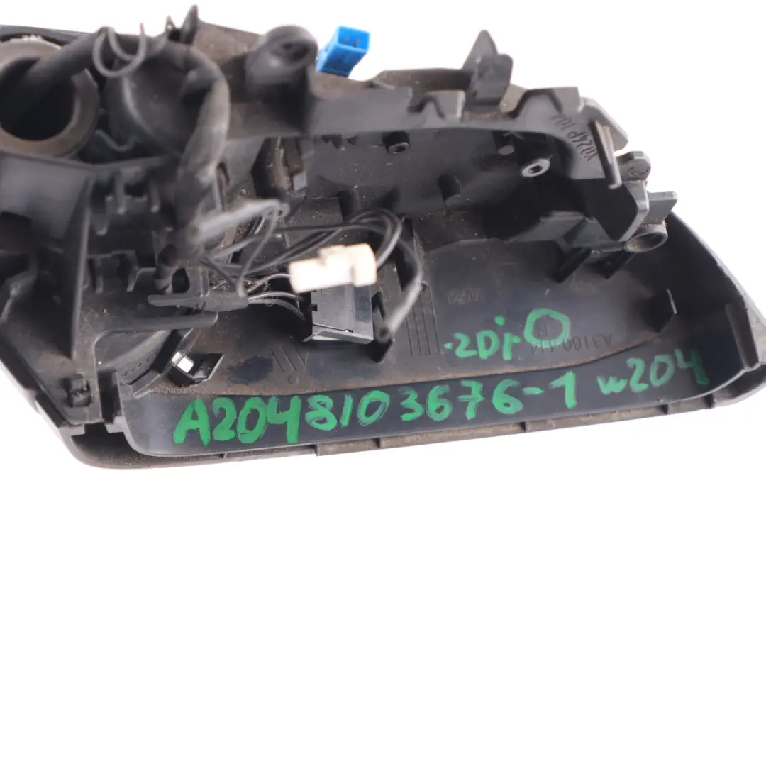 Wing Mirror Carrier Base Door Right O/S Outside to Mercedes W204 Coupe with Part number A2048103676 Mercedes W204 Coupe Wing Mirror Carrier Base Door Right O/S Outside - SKU rhd-A2048103676-1 - Part number A2048103676