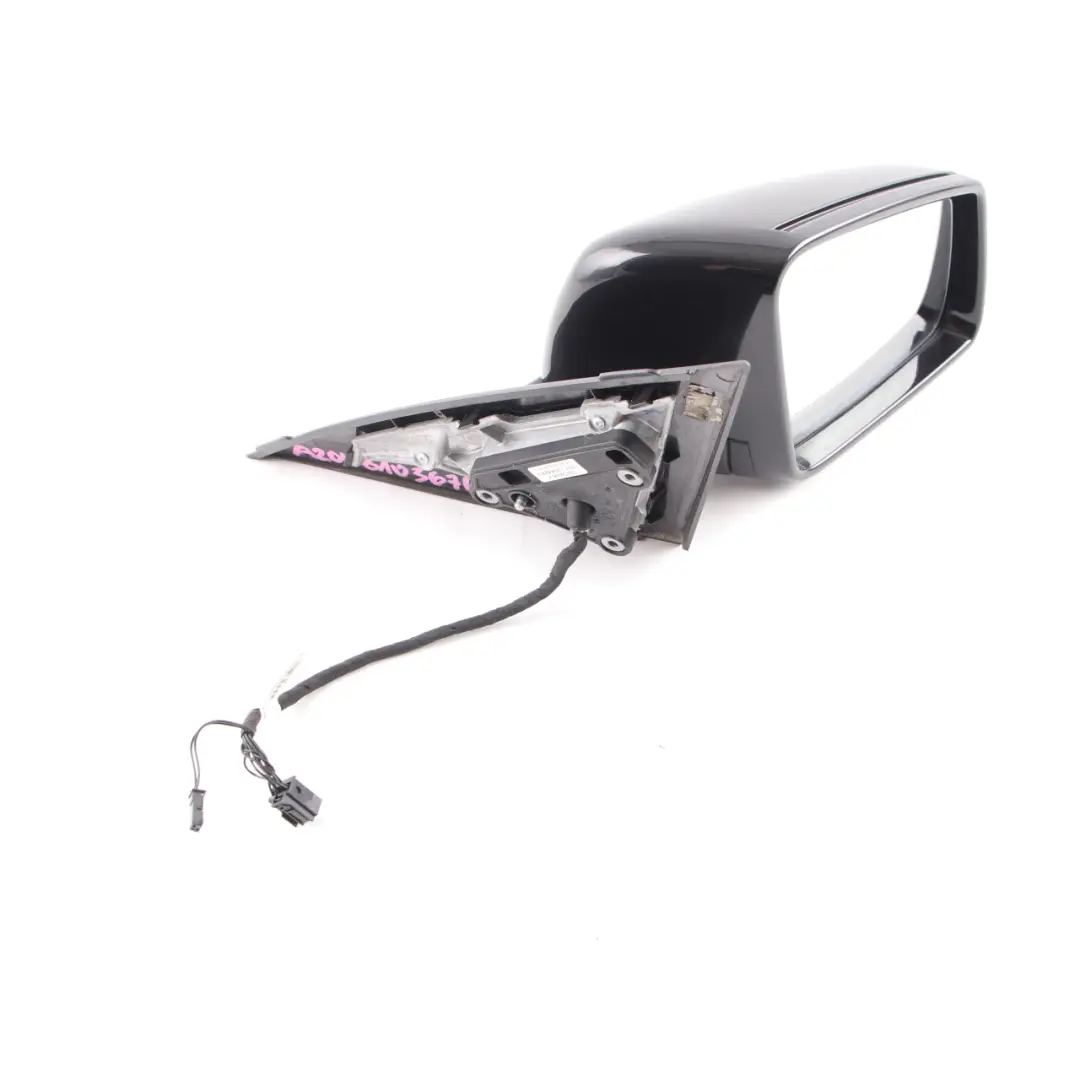 Mercedes W204 Coupe Wing Mirror Door Right O/S Outside Obsidian Black - 197 - SKU rhd-A2048103676-OB1 - Part number A2048103676