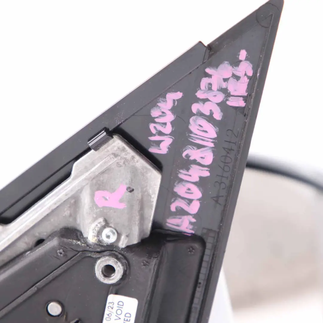 Wing Mirror Outside Door Right O/S Iridium Silver Metallic - 775 to Mercedes W204 with Part number A2048103876 Mercedes W204 Wing Mirror Outside Door Right O/S Iridium Silver Metallic - 775 - SKU rhd-A2048103876-IRS - Part number A2048103876