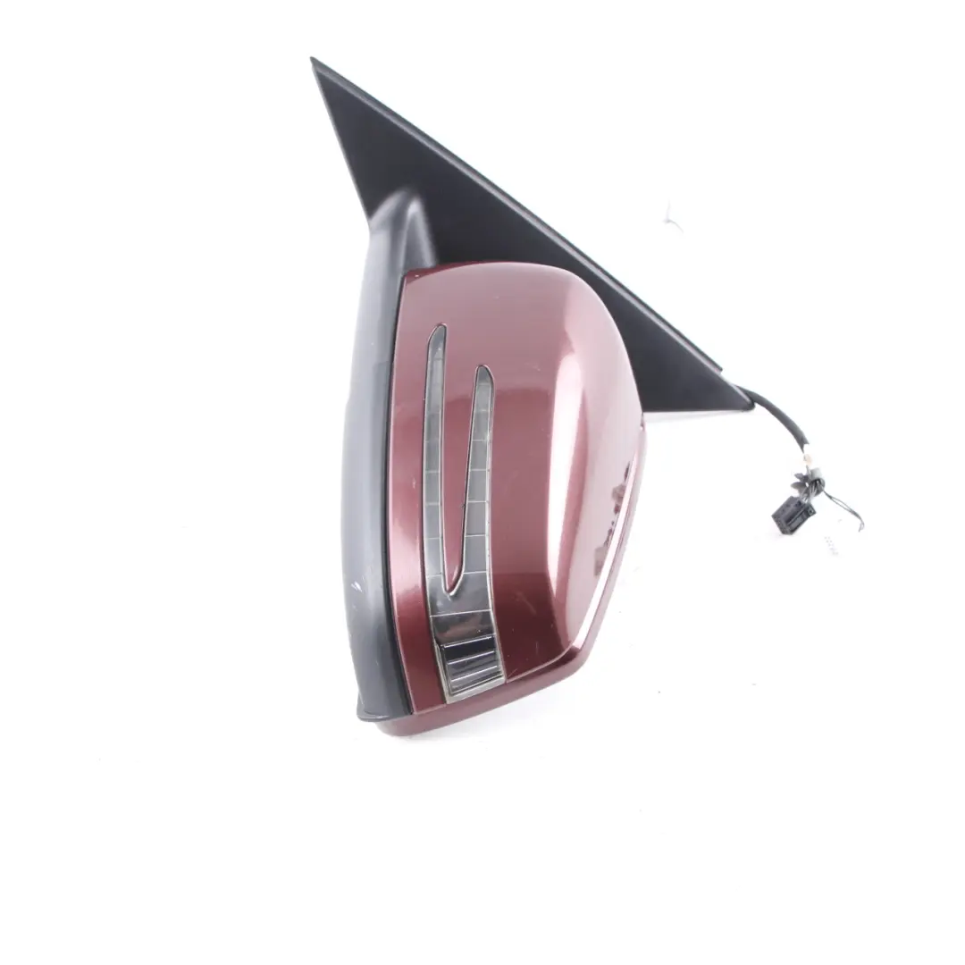 Mercedes W204 Wing Mirror Door Left N/S Power Fold Auto Dip Carneol Red - 544 - SKU rhd-A2048103976-CR - Part number A2048103976
