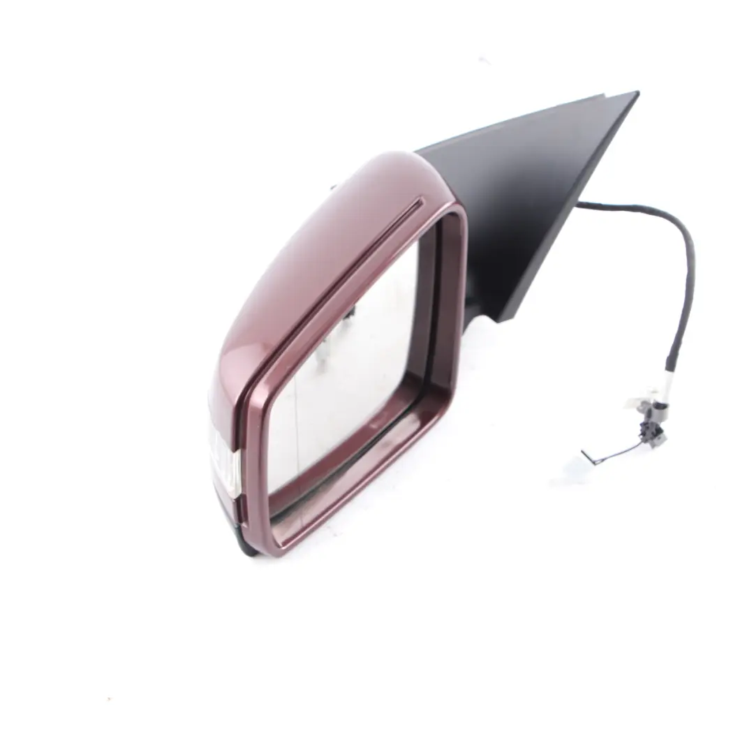 Mercedes W204 Wing Mirror Door Left N/S Power Fold Auto Dip Carneol Red - 544 - SKU rhd-A2048103976-CR - Part number A2048103976