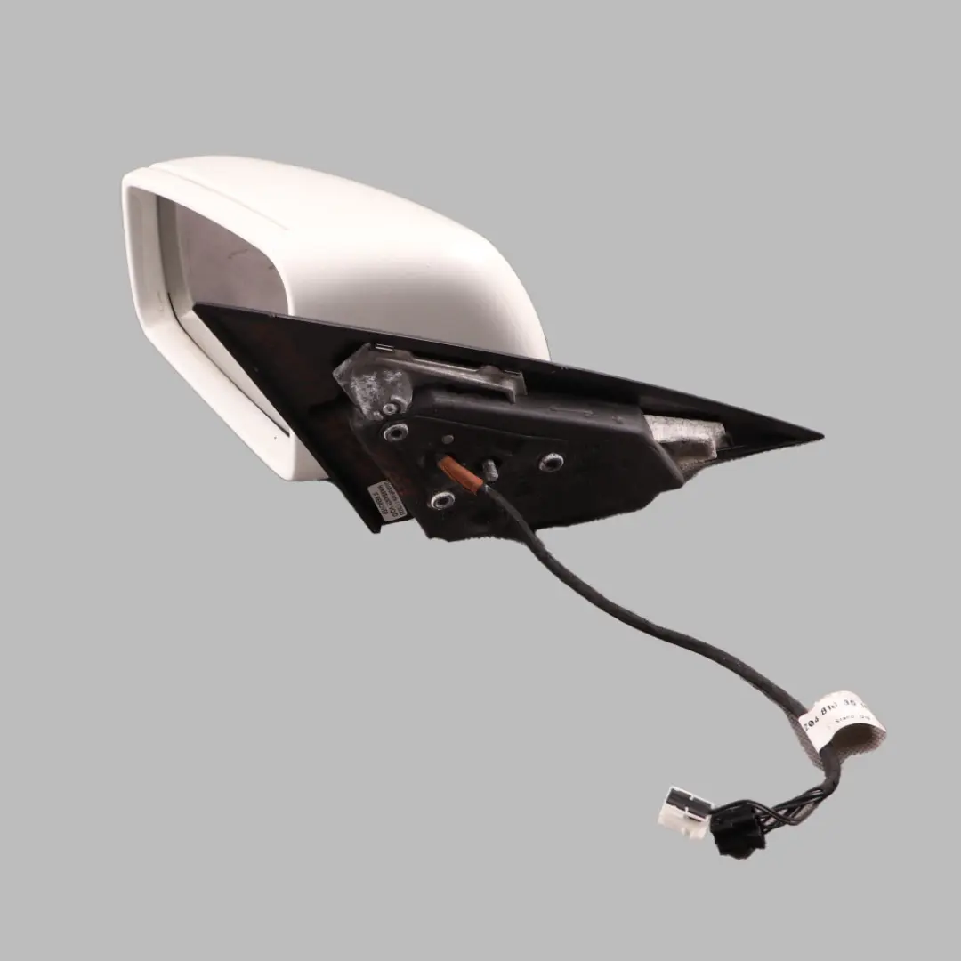Mercedes W204 Wing Mirror Door Left N/S Power Fold Auto Dip Calcite White - 650 - SKU rhd-A2048103976-CW - Part number A2048103976