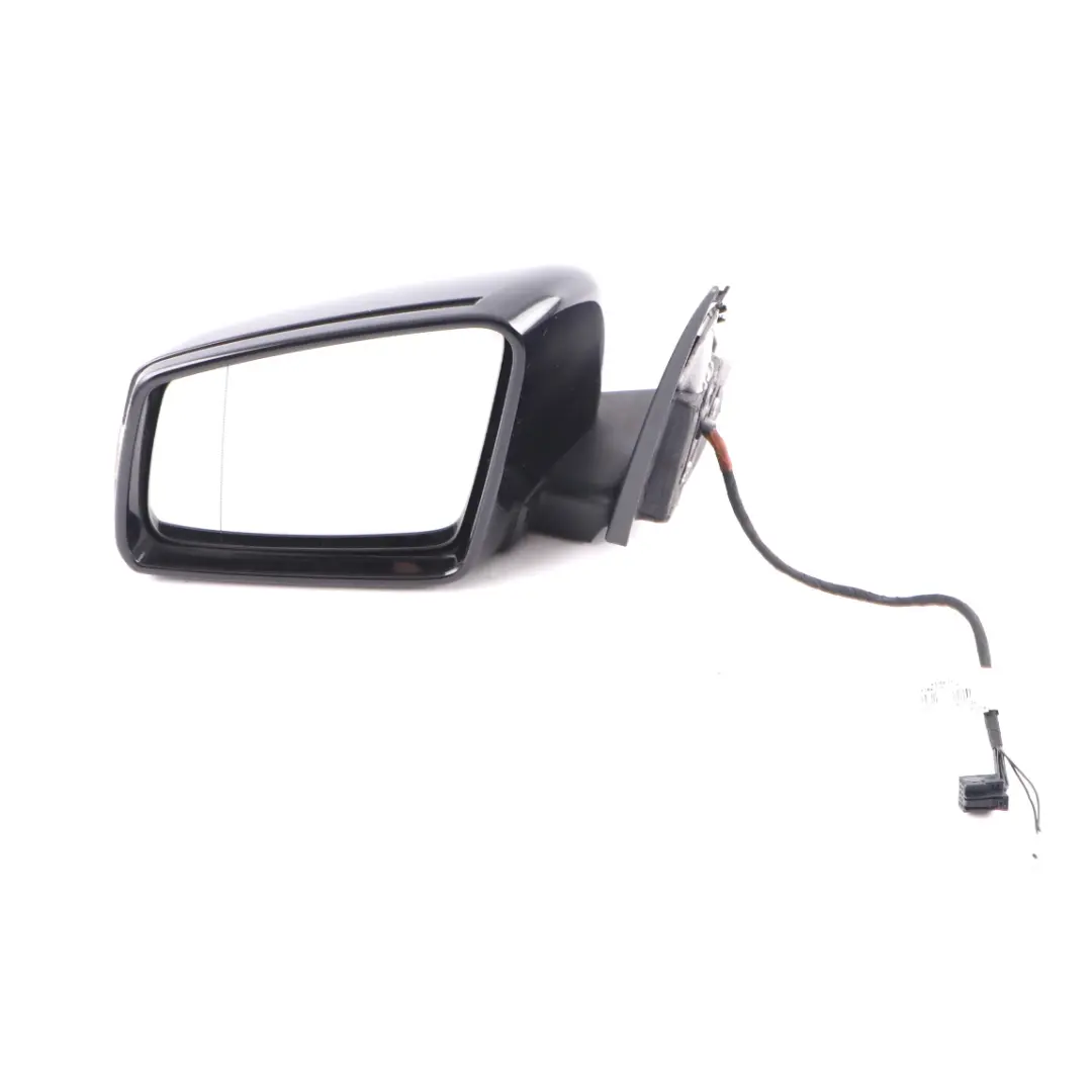 Mercedes W204 Wing Mirror Power Fold Auto Dip Door Left N/S Obsidian Black 197 - SKU rhd-A2048103976-OB1 - Part number A2048103976