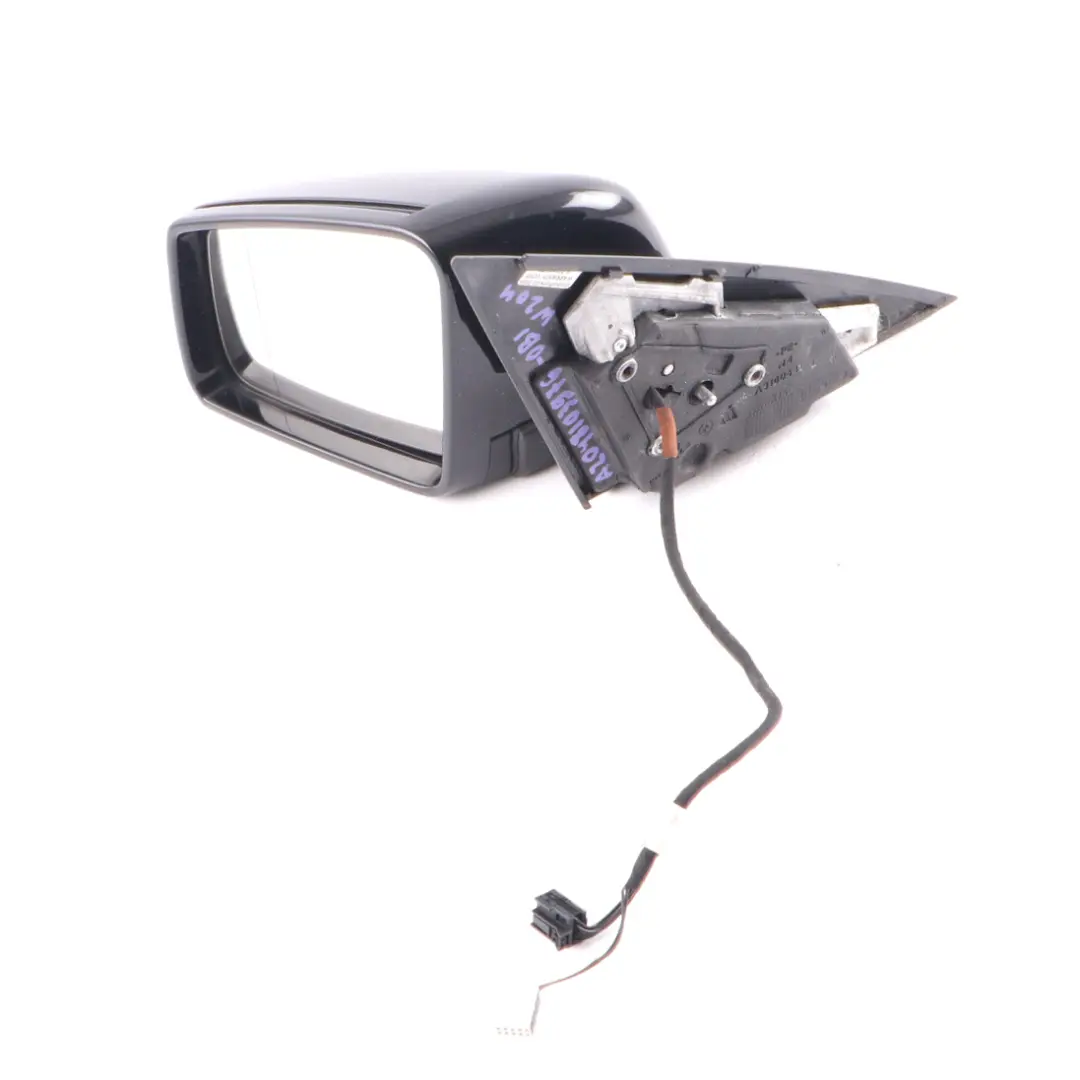Mercedes W204 Wing Mirror Power Fold Auto Dip Door Left N/S Obsidian Black 197 - SKU rhd-A2048103976-OB1 - Part number A2048103976