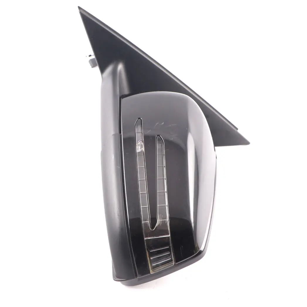 Mercedes W204 Wing Mirror Power Fold Auto Dip Door Left N/S Obsidian Black 197 - SKU rhd-A2048103976-OB1 - Part number A2048103976