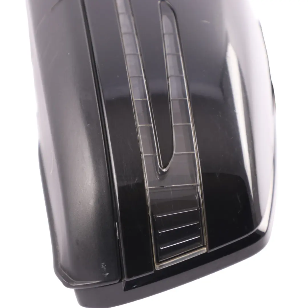 Mercedes W204 Wing Mirror Power Fold Auto Dip Door Left N/S Obsidian Black - 197 - SKU rhd-A2048103976-OB2 - Part number A2048103976