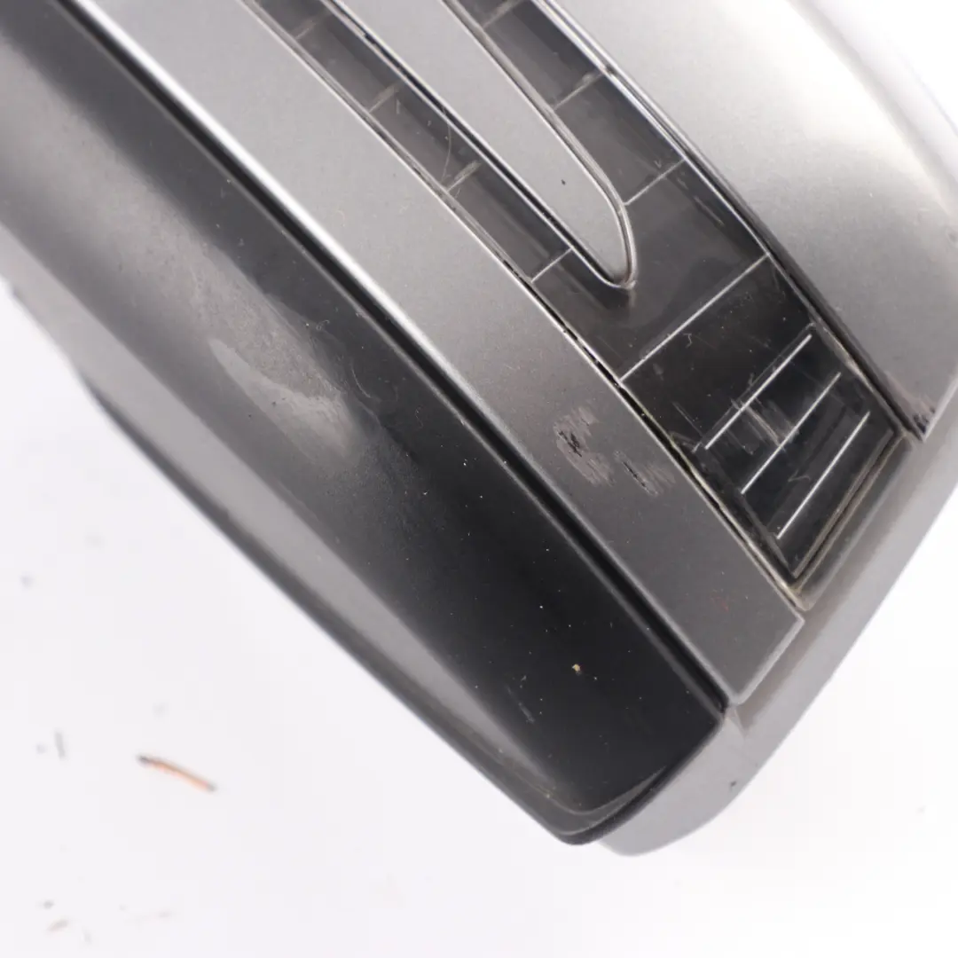 Mercedes W204 Wing Mirror Power Fold Door Left N/S Palladium Silver - SKU rhd-A2048103976-PAL - Part number A2048103976