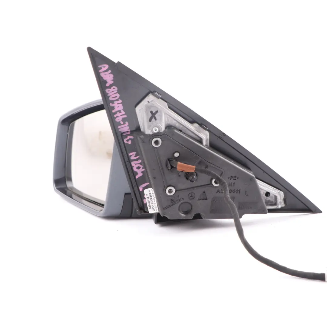 Mercedes W204 Wing Mirror Door Left N/S Power Fold Auto Dip Tenorite Grey - 755 - SKU rhd-A2048103976-TNG - Part number A2048103976