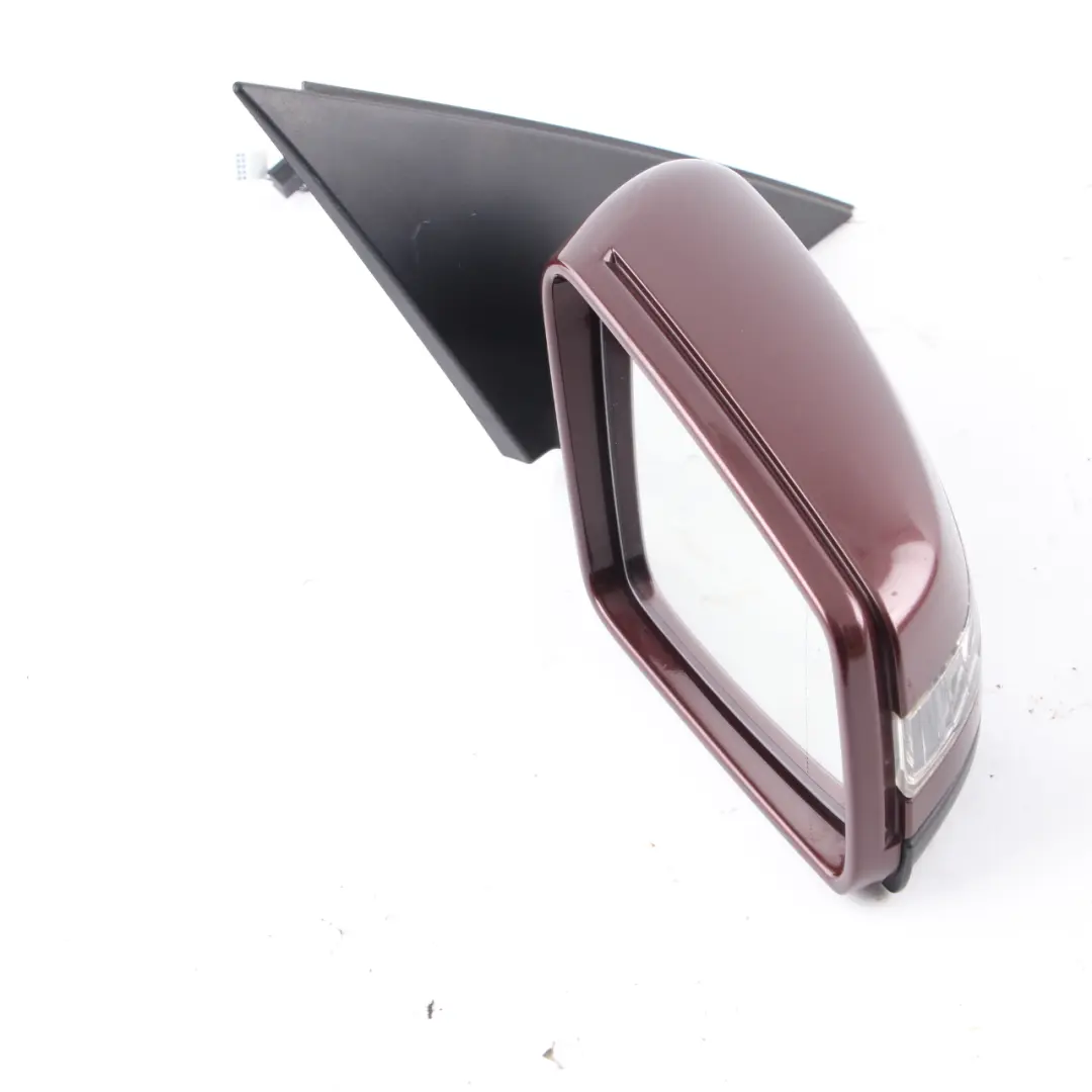 Mercedes W204 Wing Mirror Door Right O/S Power Fold Auto Dip Carneol Red - 544 - SKU rhd-A2048104076-CR - Part number A2048104076