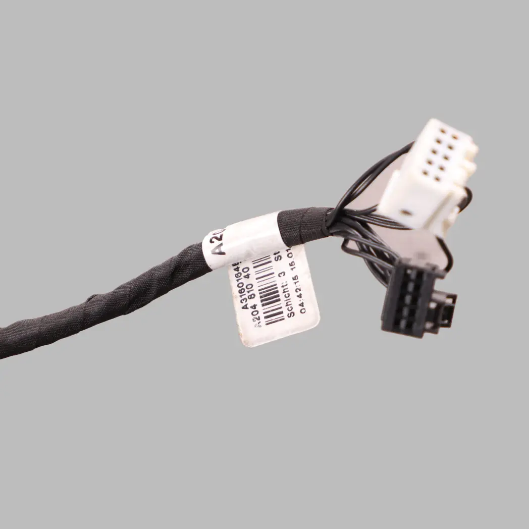 Mercedes W204 Wing Mirror Door Right O/S Power Fold Auto Dip Calcite White - 650 - SKU rhd-A2048104076-CW - Part number A2048104076