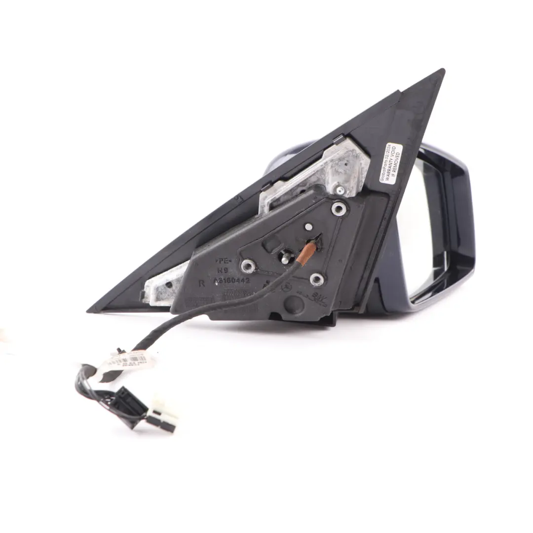 Wing Mirror Door Right O/S Power Fold Auto Dip Tanzanite Blue 359 to Mercedes W204 with Part number A2048104076 Mercedes W204 Wing Mirror Door Right O/S Power Fold Auto Dip Tanzanite Blue 359 - SKU rhd-A2048104076-TB - Part number A2048104076