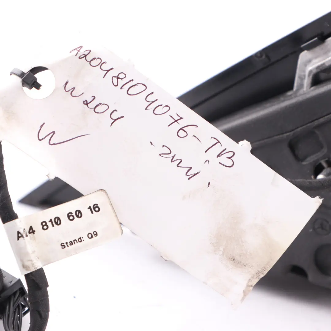 Wing Mirror Door Right O/S Power Fold Auto Dip Tanzanite Blue 359 to Mercedes W204 with Part number A2048104076 Mercedes W204 Wing Mirror Door Right O/S Power Fold Auto Dip Tanzanite Blue 359 - SKU rhd-A2048104076-TB - Part number A2048104076