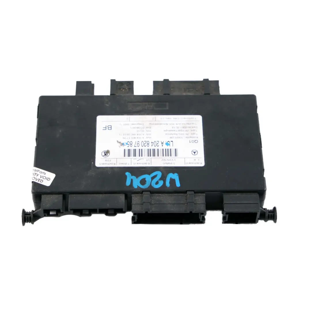 Mercedes-Benz W204 Seat Memory Control Unit Module Front Left to with Part number A2048209785 Mercedes-Benz W204 Seat Memory Control Unit Module Front Left - SKU rhd-A2048209785 - Part number A2048209785
