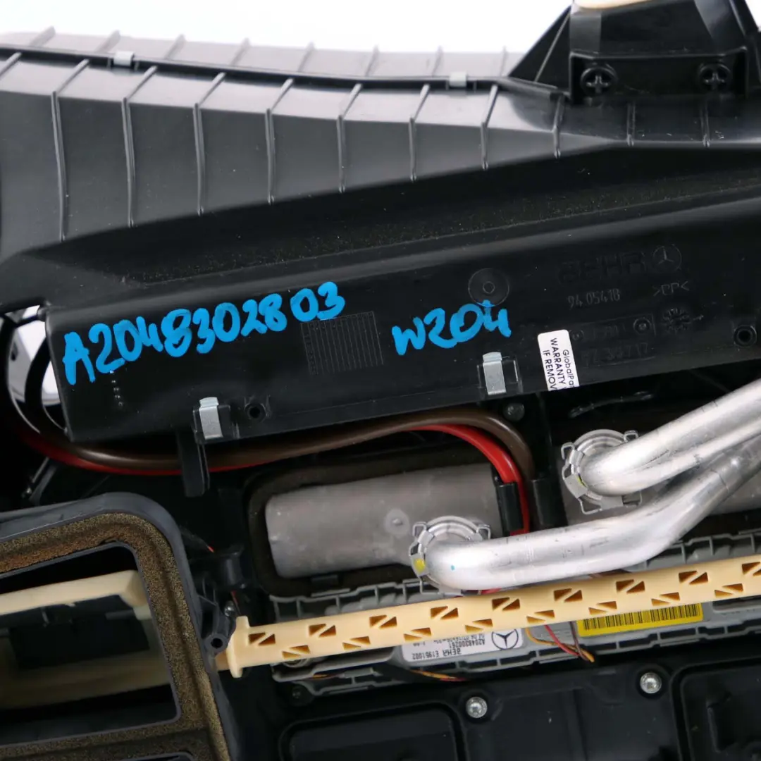 Mercedes-Benz C-Class W204 Air Conditioning Heater Matrix Blower Housing Box to with Part number A2048302803 Mercedes-Benz C-Class W204 Air Conditioning Heater Matrix Blower Housing Box - SKU rhd-A2048302803 - Part number A2048302803