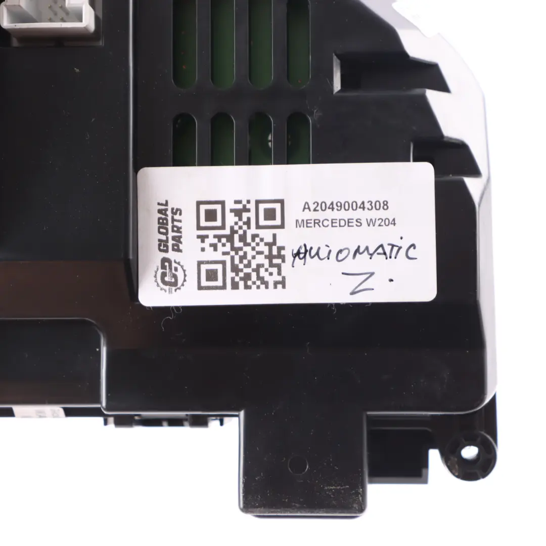 Speedo Clocks Instrument Cluster Speedometer to Mercedes W204 Diesel Automatic with Part number A2049004308 Mercedes W204 Diesel Automatic Speedo Clocks Instrument Cluster Speedometer - SKU rhd-A2049004308 - Part number A2049004308