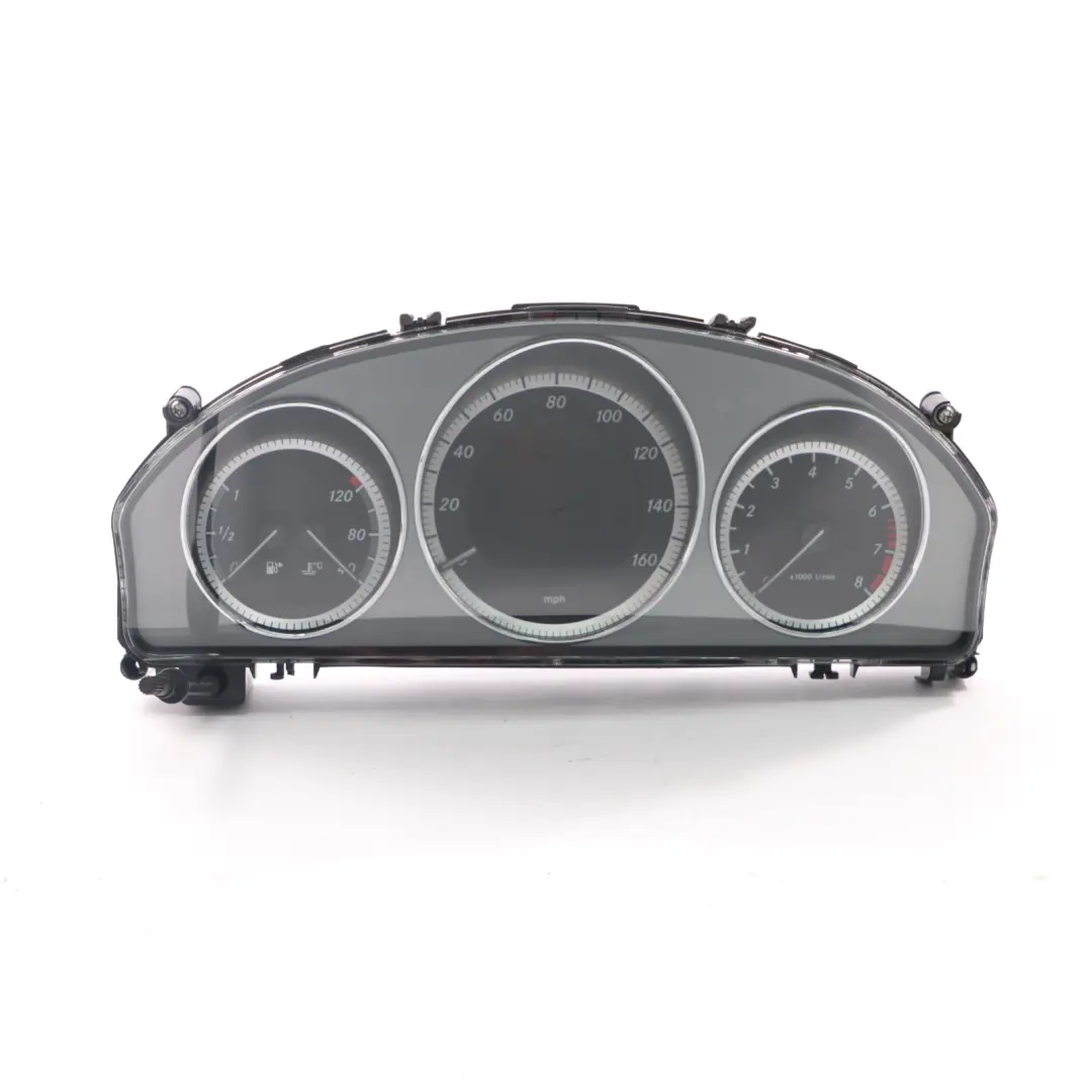 Instrument Cluster Speedo Clocks Meter Manual to Mercedes W204 Petrol with Part number A2049005502 Mercedes W204 Petrol Instrument Cluster Speedo Clocks Meter Manual - SKU rhd-A2049005502 - Part number A2049005502