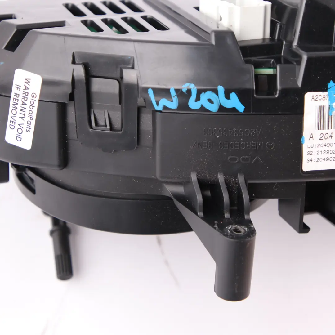 Instrument Cluster Diesel Speedo Clocks Automatic to Mercedes W204 with Part number A2049005813 Mercedes W204 Instrument Cluster Diesel Speedo Clocks Automatic - SKU rhd-A2049005813 - Part number A2049005813