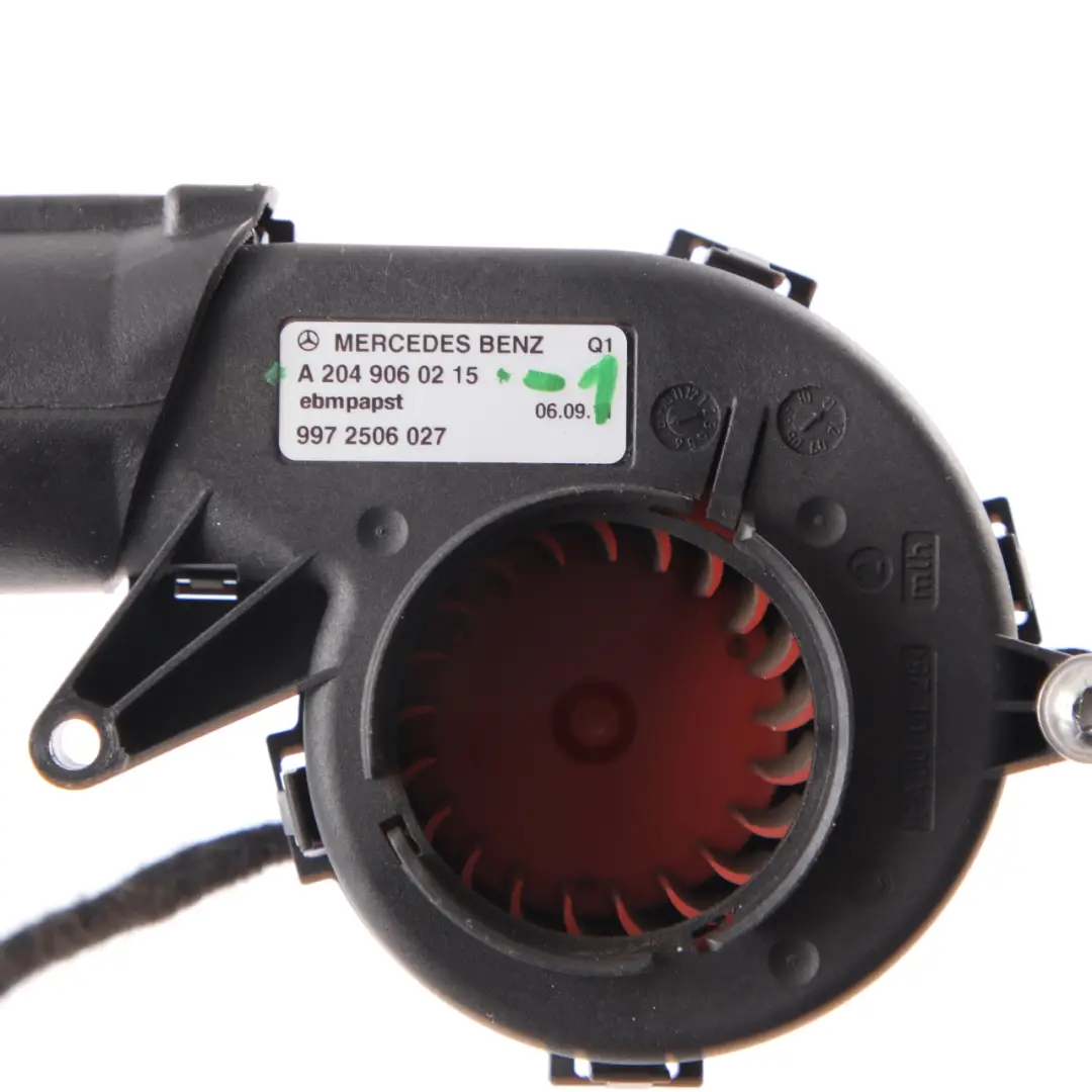 Cooling Fan Mercedes W204 ECU Control Unit Comand Blower Motor to with Part number A2049060215 Cooling Fan Mercedes W204 ECU Control Unit Comand Blower Motor - SKU rhd-A2049060215-1 - Part number A2049060215