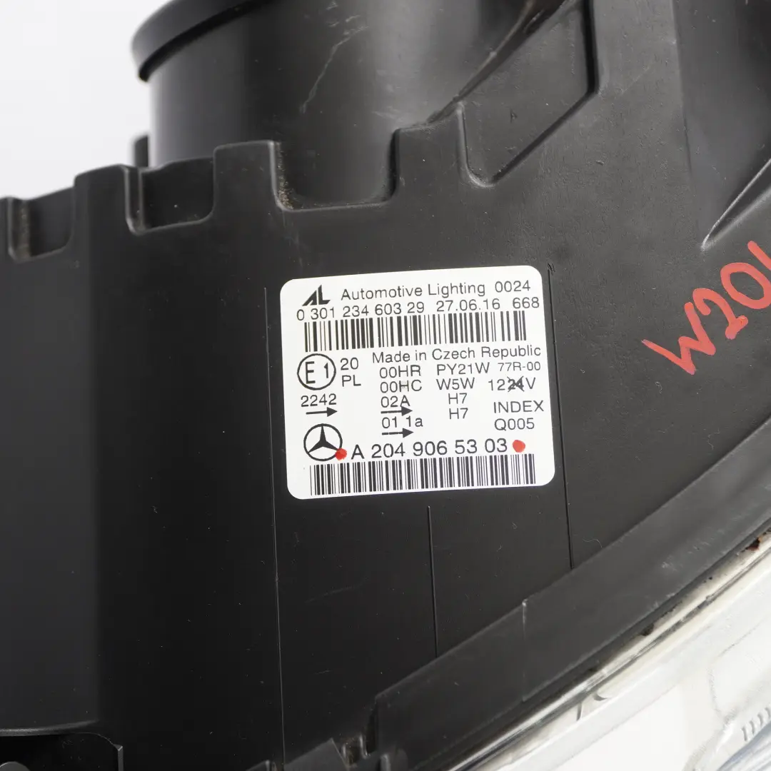Headlamp Headlight Lamp Light Front Left N/S to Mercedes W204 with Part number A2049065303 Mercedes W204 Headlamp Headlight Lamp Light Front Left N/S - SKU rhd-A2049065303 - Part number A2049065303