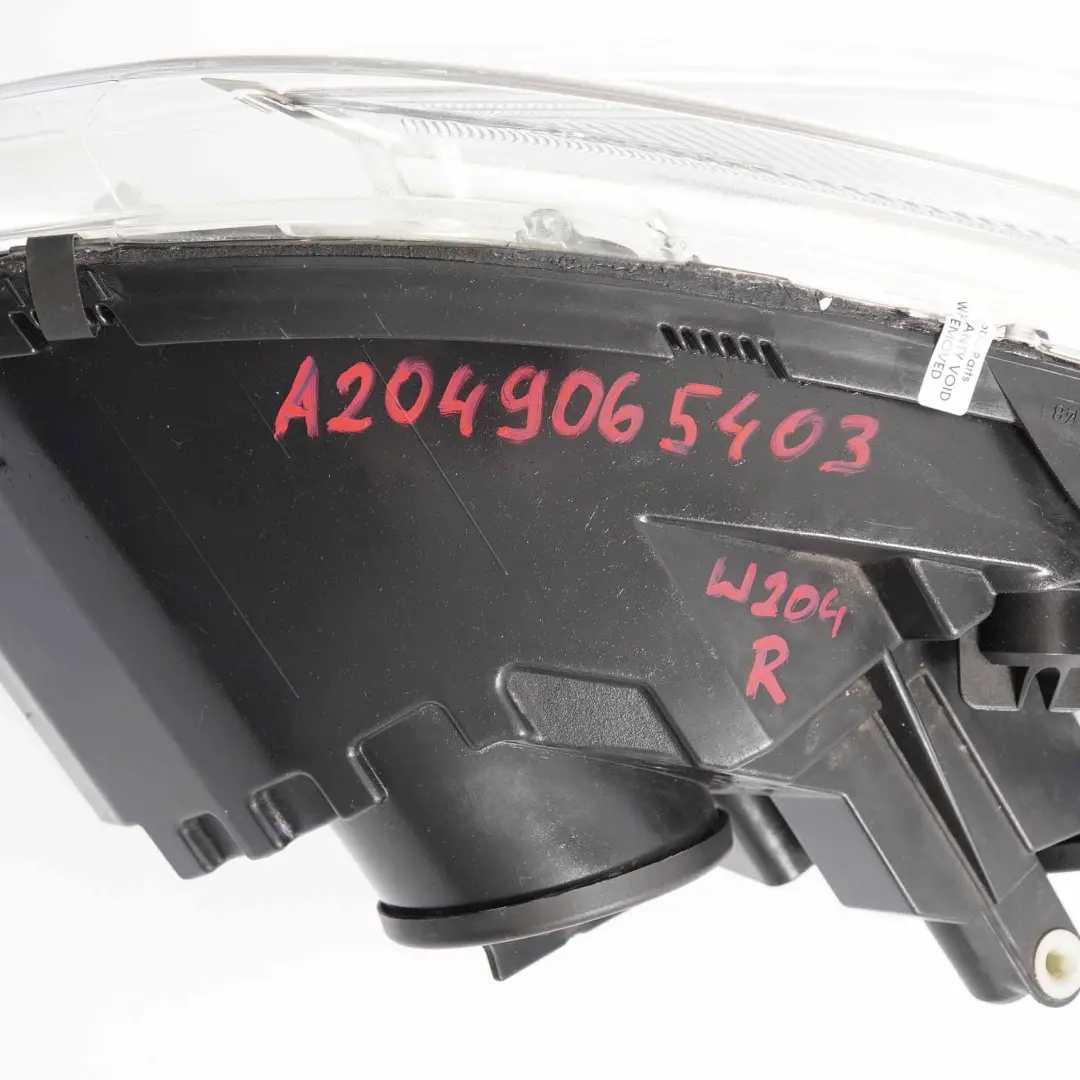  Headlamp Light Mercedes W204 Headlight Lamp Light Front Right O/S - SKU rhd-A2049065403 - Part number A2049065403