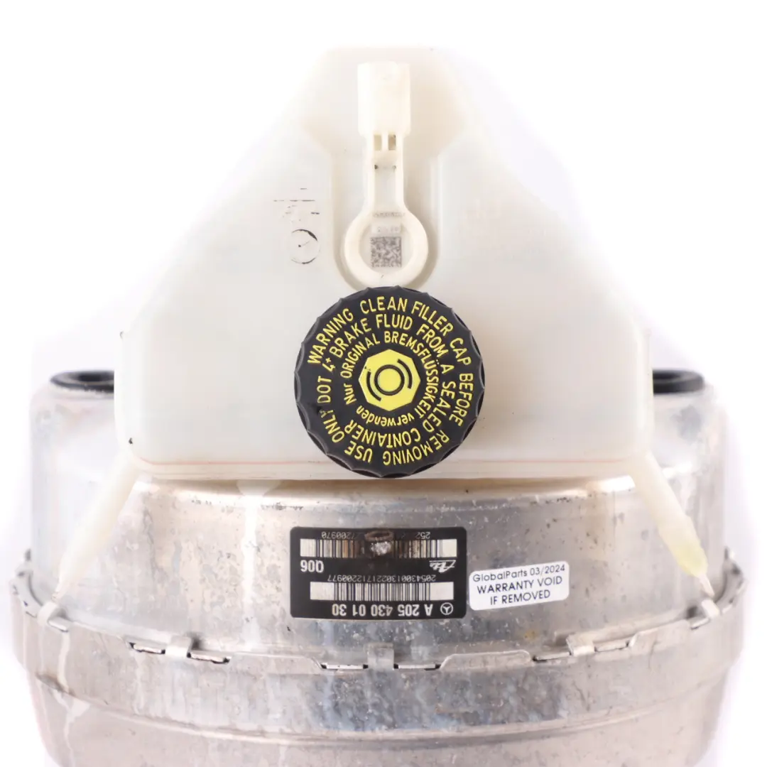 Mercedes W205 Brake Servo Booster Master Cylinder Module - SKU rhd-A2054300130 - Part number A2054300130
