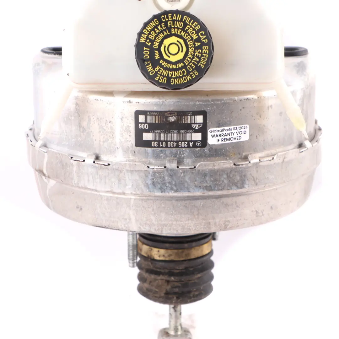 Brake Servo Booster Master Cylinder Module to Mercedes W205 with Part number A2054300130 Mercedes W205 Brake Servo Booster Master Cylinder Module - SKU rhd-A2054300130 - Part number A2054300130