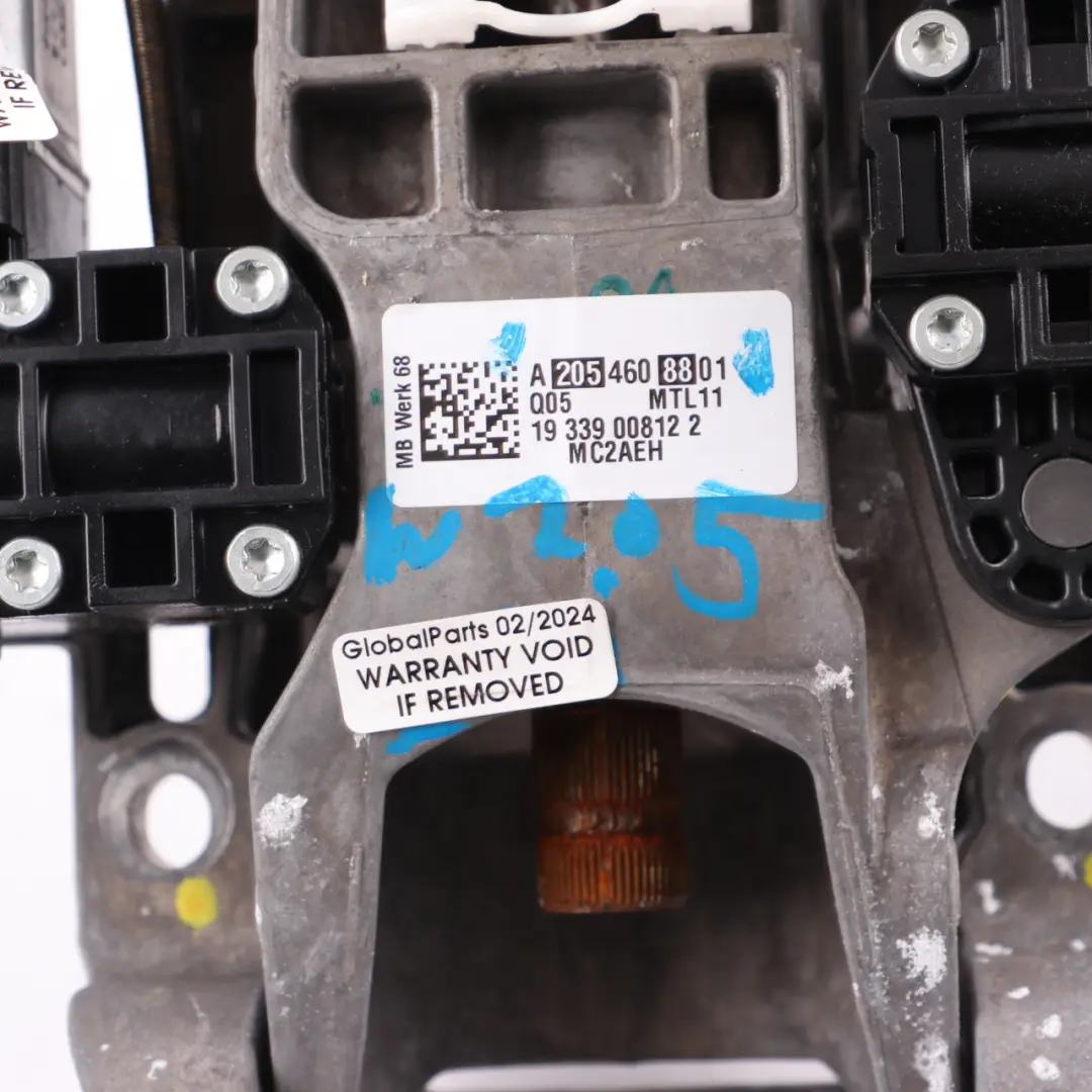 Mercedes W205 Complete Electric Adjustment Steering Column Unit RHD - SKU rhd-A2054608801 - Part number A2054608801