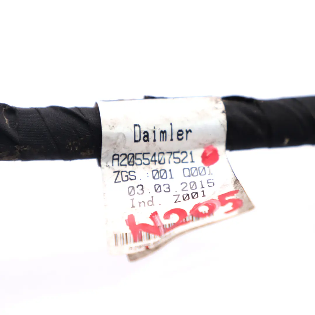 Battery Cable Mercedes W205 Starter Alternator Wiring Harness - SKU rhd-A2055407521 - Part number A2055407521