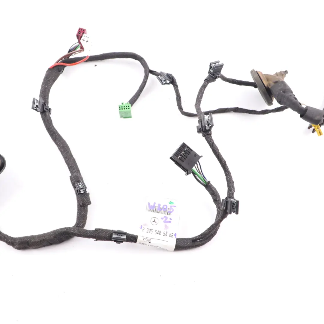 Door Wiring Mercedes W205 Rear Door Left N/S Wiring Harness Loom to with Part number A2055409406 Door Wiring Mercedes W205 Rear Door Left N/S Wiring Harness Loom - SKU rhd-A2055409406 - Part number A2055409406