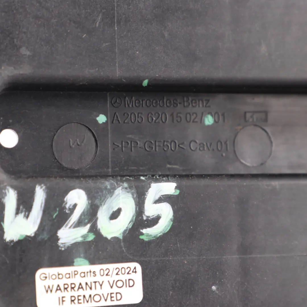 Mercedes W205 W213 Front Battery Box Tray Housing Cover Trim Panel - SKU rhd-A2056201502 - Part number A2056201502
