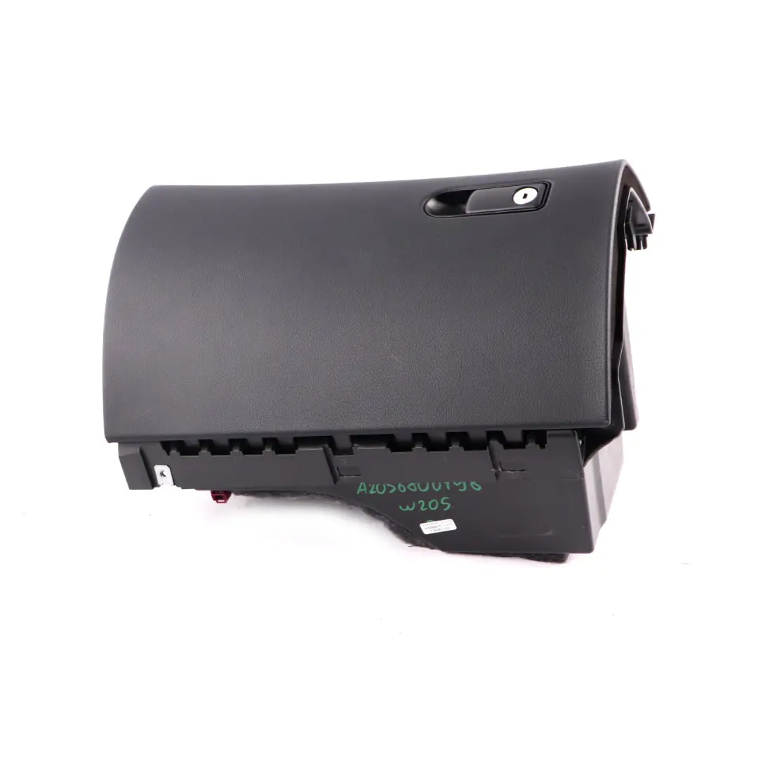 Mercedes W205 Glove Box Storage Compartment Glovebox Black - SKU rhd-A2056800198 - Part number A2056800198