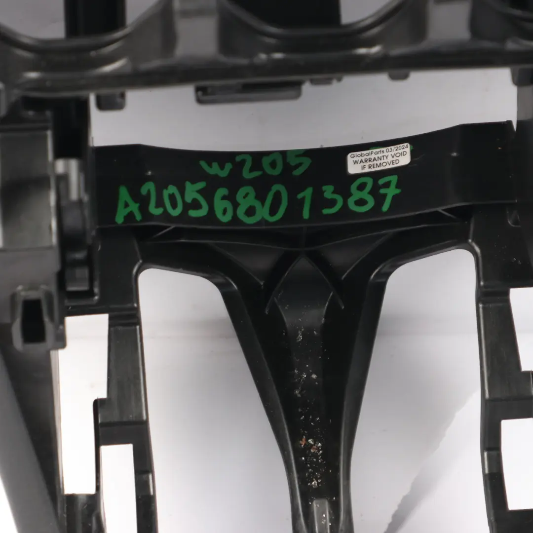 Mercedes W205 Dashboard Dash Instrument Panel Trim Covering Black - SKU rhd-A2056801387 - Part number A2056801387