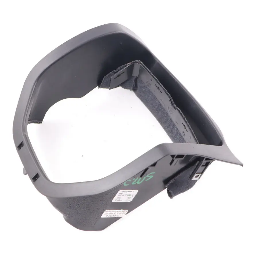 Steering Column Cover Surround Trim Cowl Black to Mercedes W205 with Part number A2056803708 Mercedes W205 Steering Column Cover Surround Trim Cowl Black - SKU rhd-A2056803708 - Part number A2056803708